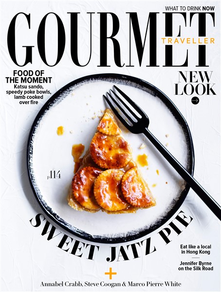 Gourmet Traveller Magazine Cover